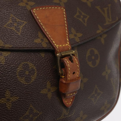 Louis Vuitton Jeune Fille Handbag Monogram Canvas, BROWN, CANVAS, Shoulder bag
