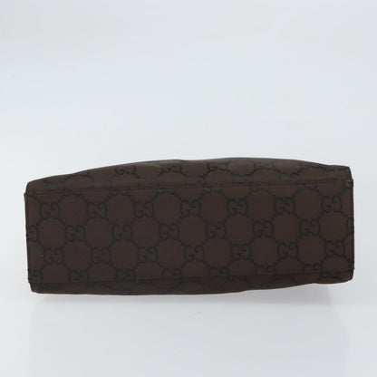 Gucci Bamboo tote bag Canvas, BROWN, CANVAS, Tote bag