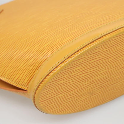 Louis Vuitton Saint Jacques Handbag Epi Leather, YELLOW, LEATHER, Handbag