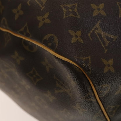 Louis Vuitton Keepall Bag Monogram Canvas, BROWN, CANVAS, Travel bag