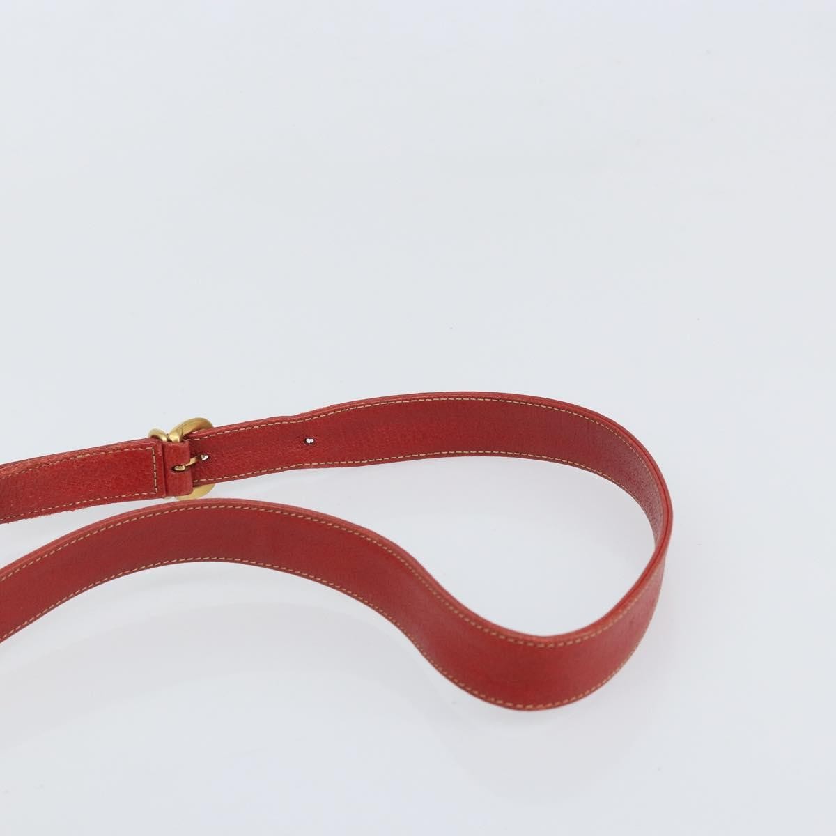 Gucci Vintage Shoulder Bag Leather, RED, LEATHER, Shoulder bag