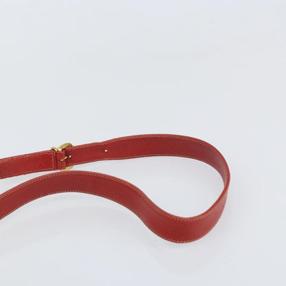 Gucci Vintage Shoulder Bag Leather, RED, LEATHER, Shoulder bag