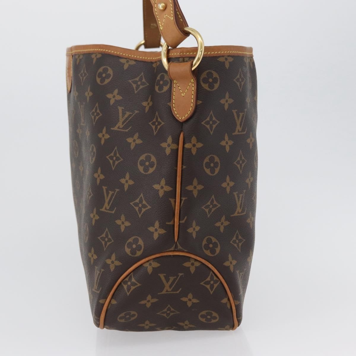 Louis Vuitton Delightful Handbag Monogram Canvas, BROWN, CANVAS, Tote bag