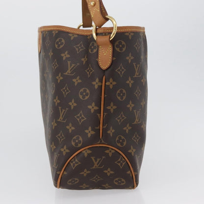 Louis Vuitton Delightful Handbag Monogram Canvas, BROWN, CANVAS, Tote bag