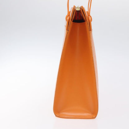 Louis Vuitton Croisette Handbag Epi Leather, ORANGE, LEATHER, Handbag