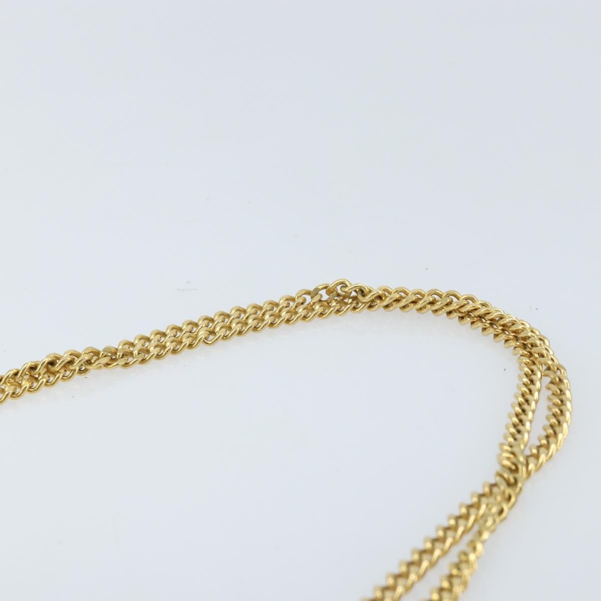 Christian Dior Vintage Chain Envelope Flap Bag Honeycomb Coated Canvas, NAVY, LEATHER, Shoulder bag