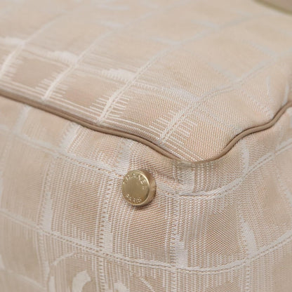 Chanel Travel Line Tote Nylon, BEIGE, NYLON, Tote bag