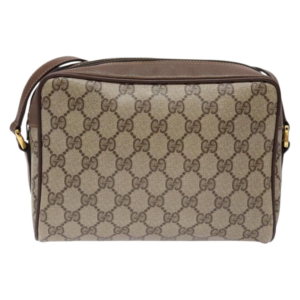 Gucci Ophidia Shoulder Bag GG Canvas, BEIGE, CANVAS, Shoulder bag