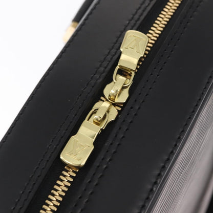 Louis Vuitton Sablons Handbag Epi Leather, Black, Leather, Handbag