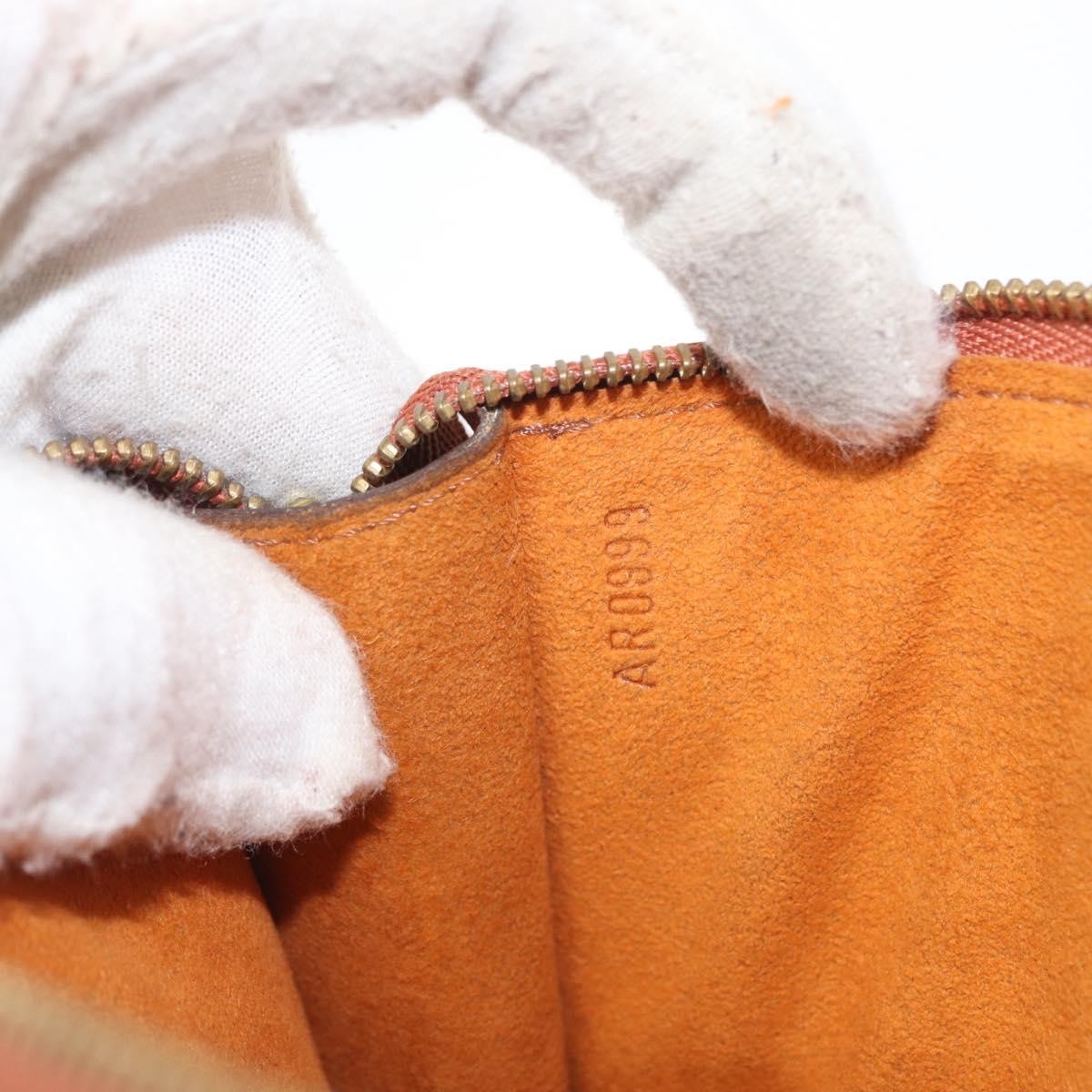 Louis Vuitton Pochette Accessoires Epi Leather, BROWN, LEATHER, Clutche & pouche