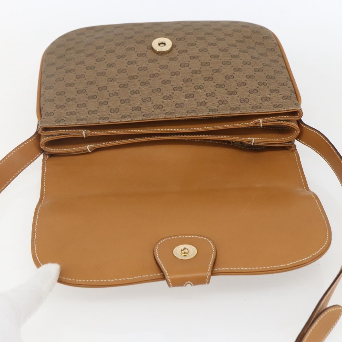Gucci Micro GG supreme shoulder bag GG canvas, BEIGE, CANVAS, Shoulder bag