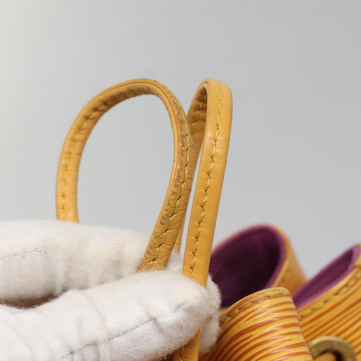 Louis Vuitton Noe Handbag Epi Leather, YELLOW, LEATHER, Handbag