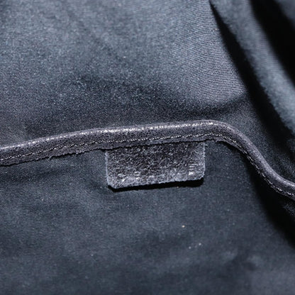 Celine Vintage Shoulder Bag Leather, BLACK, LEATHER, Shoulder bag