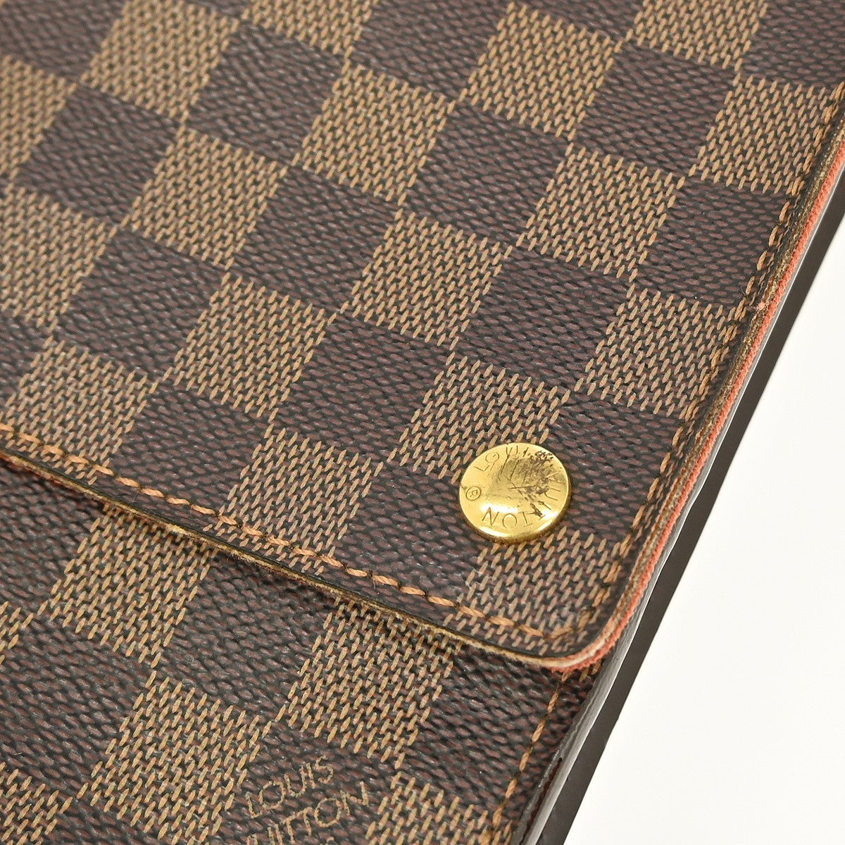 Louis Vuitton Portobello Messenger Damier, BROWN, CANVAS, Shoulder bag