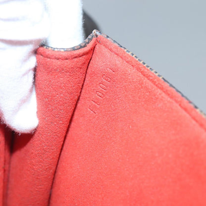 Louis Vuitton Twin Handbag Damier, BROWN, CANVAS, Handbag