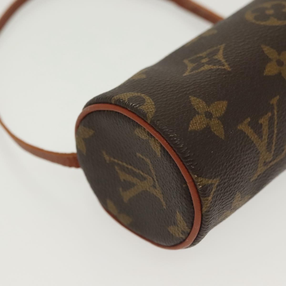 Louis Vuitton Papillon Pochette Monogram Canvas, BROWN, CANVAS, Handbag
