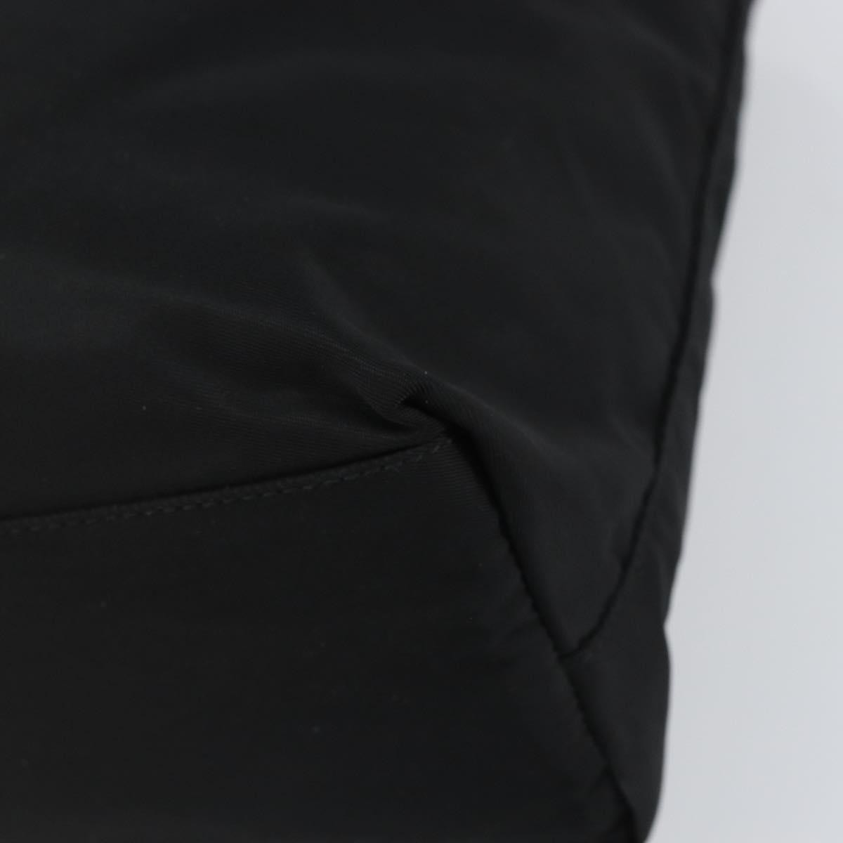 Prada Vintage Zip Tote Tessuto, Black, Nylon, Tote Bag