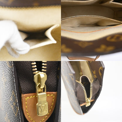 Louis Vuitton Babylone Handbag Monogram Canvas, BROWN, CANVAS, Shoulder bag