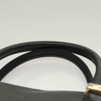 Fendi Vintage Top Handle Dome Bag Leather, BLACK, LEATHER, Handbag