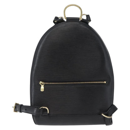 Louis Vuitton Mabillon Backpack Epi Leather, BLACK, LEATHER, Backpack