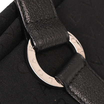 Bvlgari Logomania Handbag Canvas, Black, Canvas, Handbag