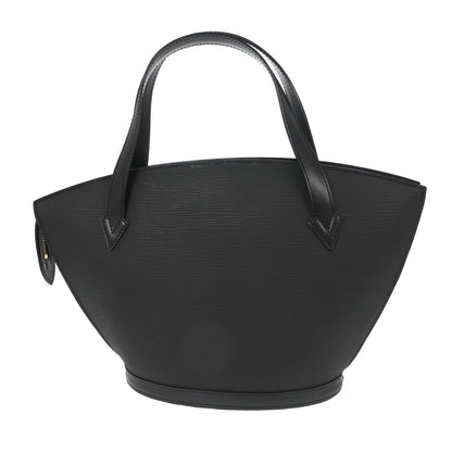 Louis Vuitton Saint Jacques Handbag Epi Leather, BLACK, LEATHER, Handbag
