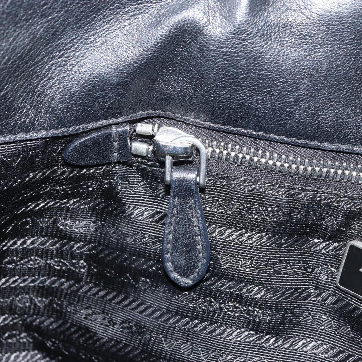 Prada Bow Tote Tessuto with Leather, Black, Nylon, Tote Bag