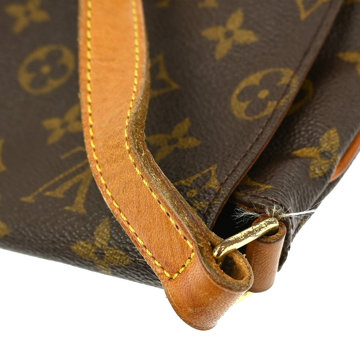 Louis Vuitton Musette Salsa Handbag Monogram Canvas, BROWN, CANVAS, Shoulder bag