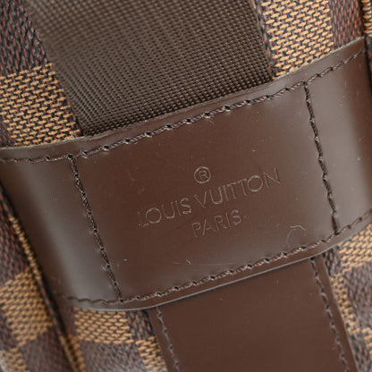 Louis Vuitton Naviglio Handbag Damier, BROWN, CANVAS, Shoulder bag