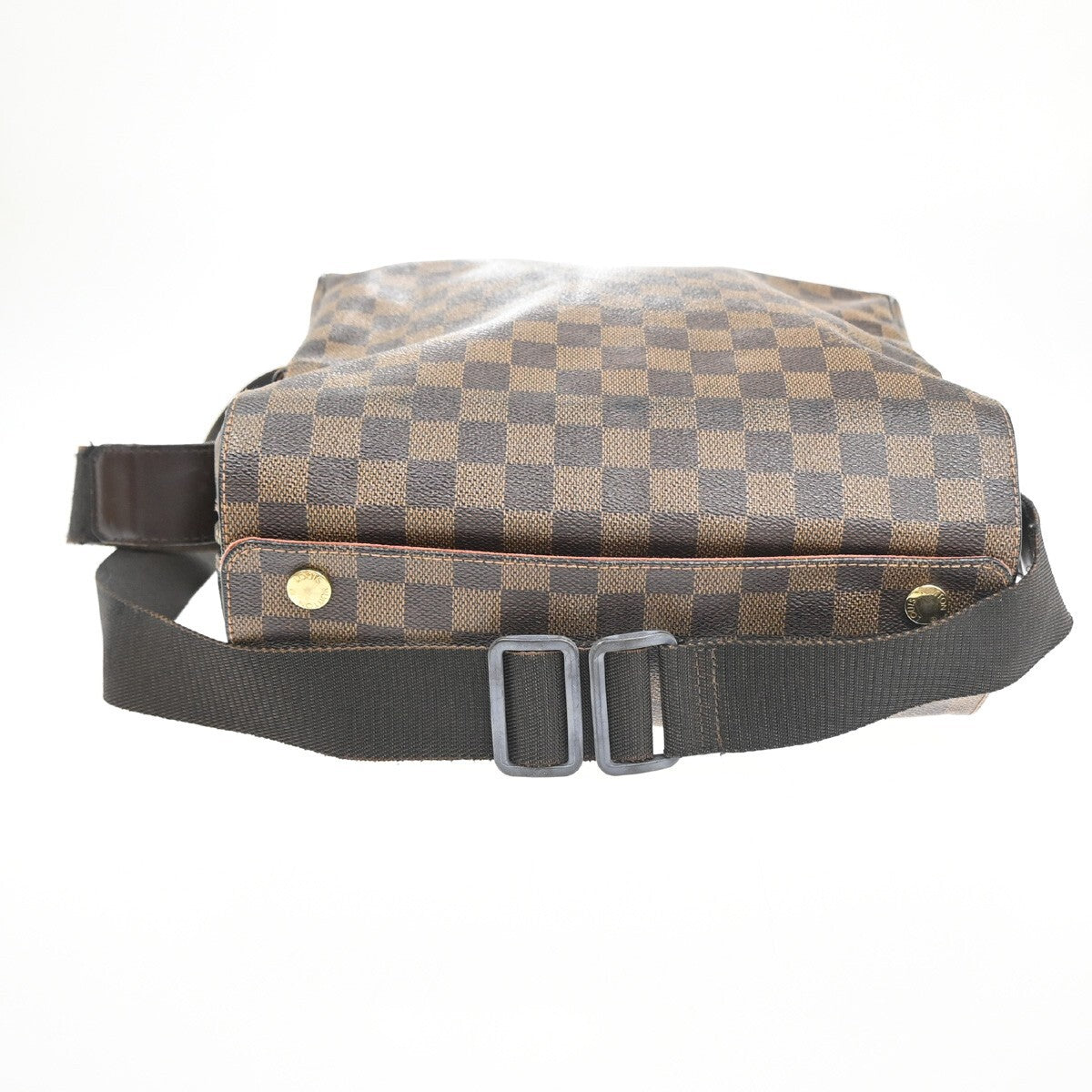 Louis Vuitton Naviglio Handbag Damier, BROWN, CANVAS, Shoulder bag