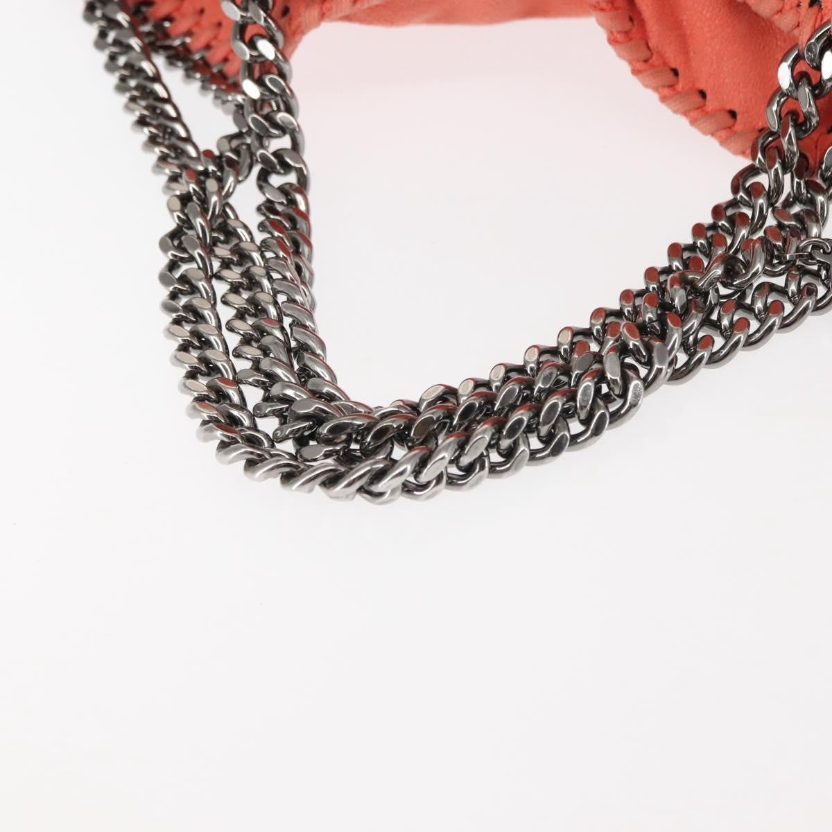 Stella McCartney Falabella Fold Over Crossbody Bag Suede, ORANGE, SUEDE, Crossbody bag