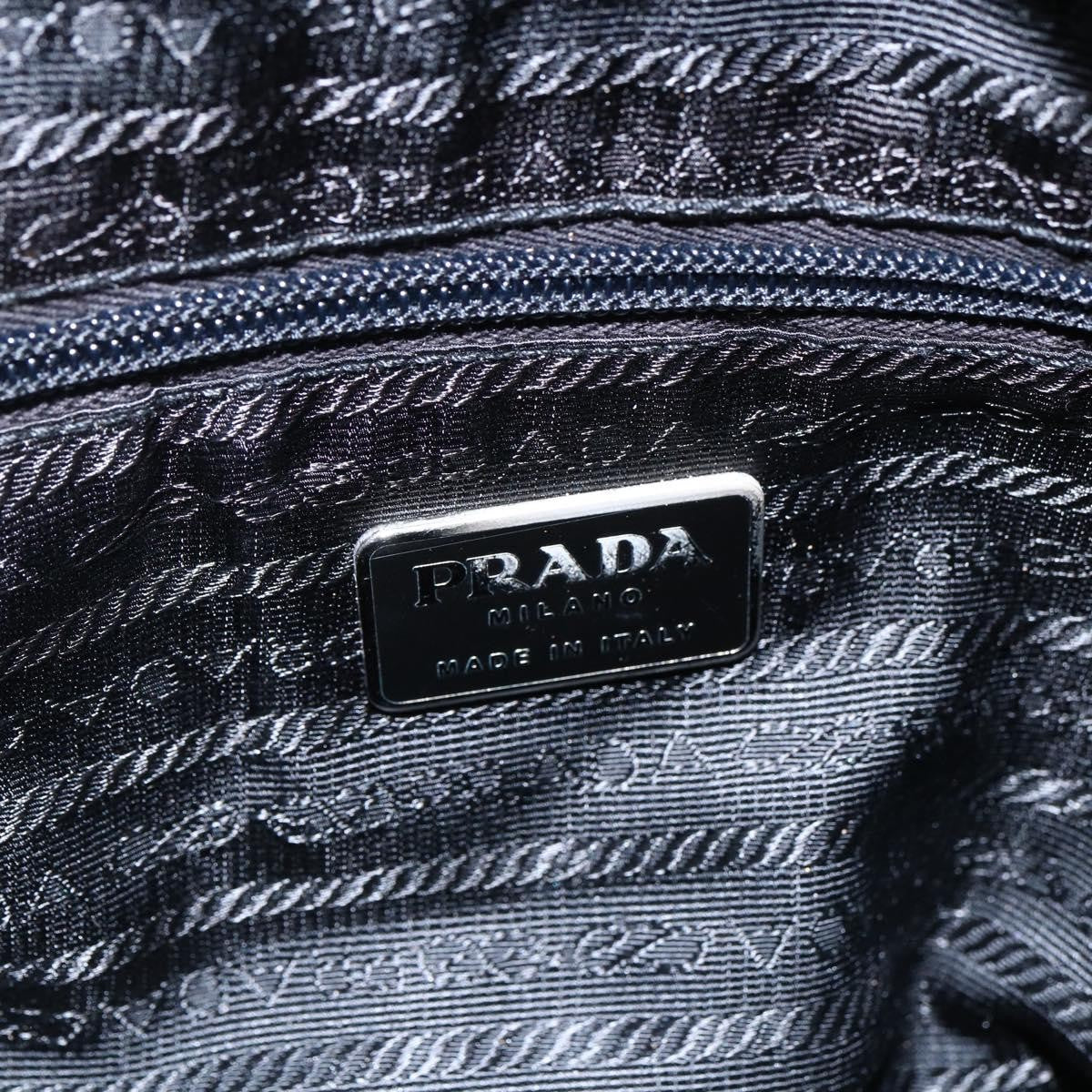 Prada Vintage Zip Tote Tessuto, Green, Nylon, Tote Bag