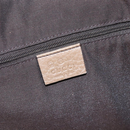 Gucci Vintage tote Leather, BROWN, LEATHER, Tote bag