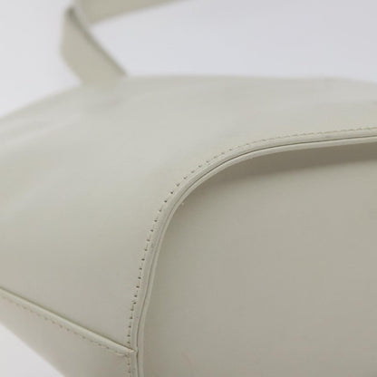 Salvatore Ferragamo Shoulder Bag Leather, WHITE, LEATHER, Shoulder bag