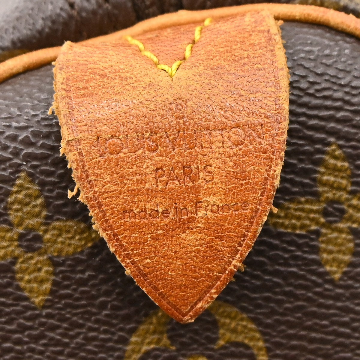 Louis Vuitton Speedy Handbag Monogram Canvas, BROWN, CANVAS, Handbag
