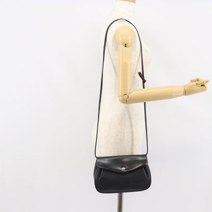 Givenchy Vintage 4G shoulder bag Leather, BLACK, LEATHER, Shoulder bag