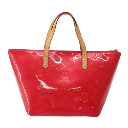 Louis Vuitton Bellevue Handbag Monogram Vernis, PINK, PATENT_LEATHER, Tote bag