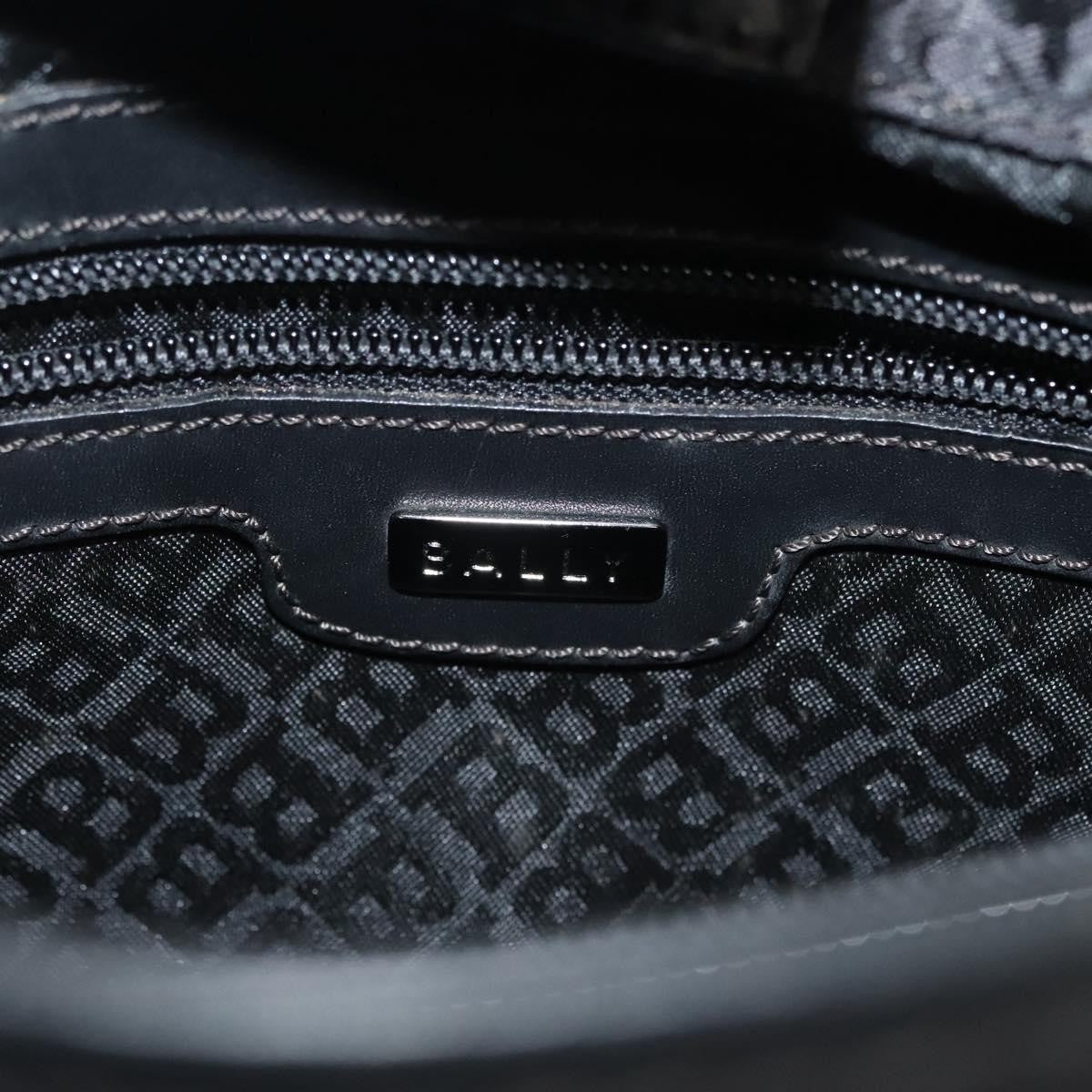 Bally Vintage Shoulder Bag Nylon, BLACK, NYLON, Shoulder bag