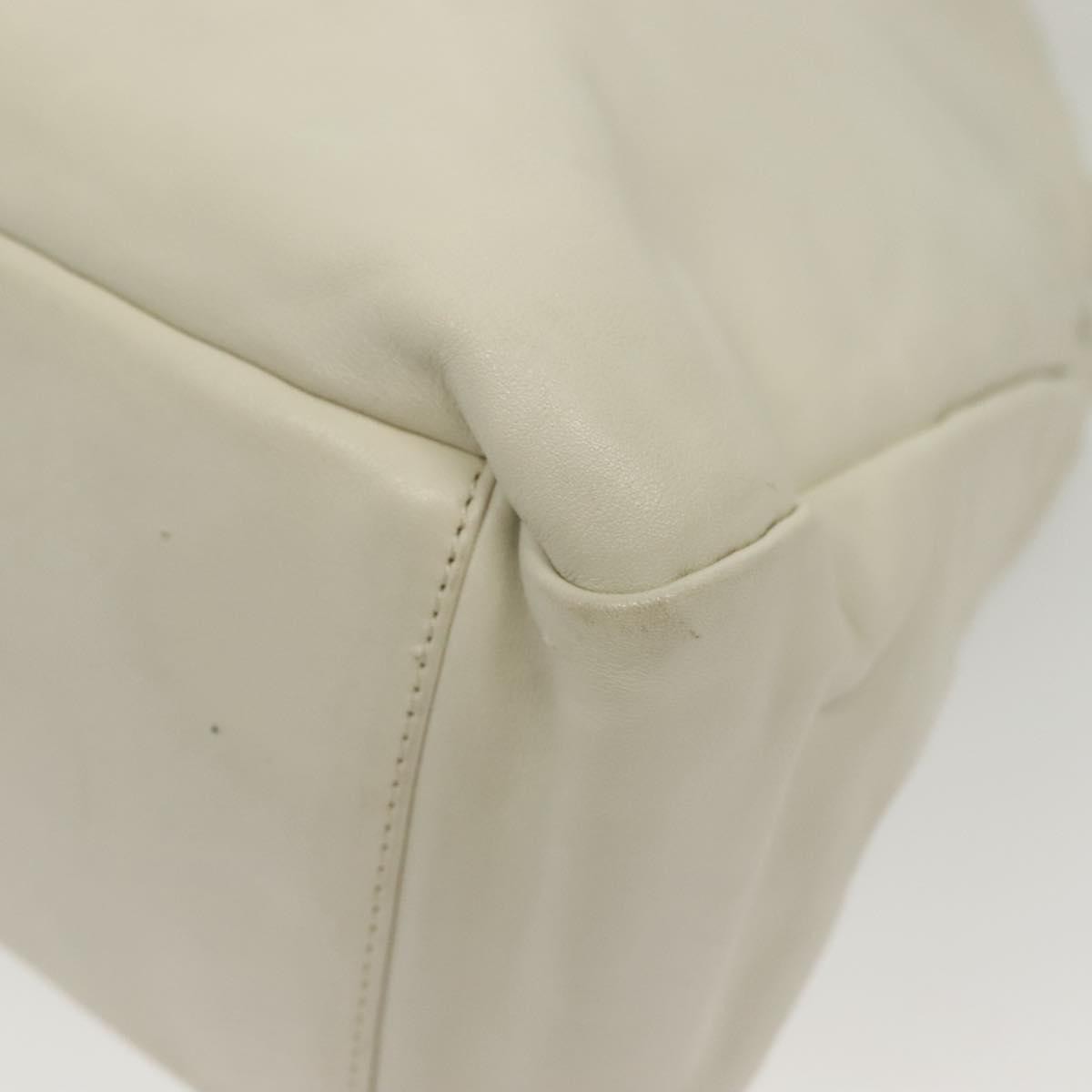 Chanel Rodeo Drive Zip Hobo Lambskin, WHITE, LEATHER, Handbag