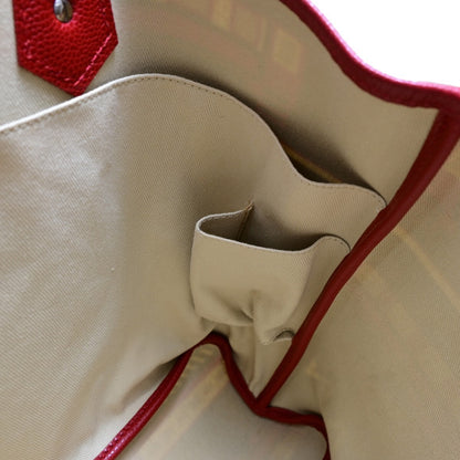 Chanel Le Train Tote Printed Coated Canvas, NAVY, CANVAS, Tote bag