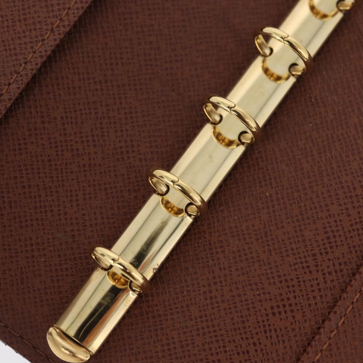 Louis Vuitton Agenda Cover Monogram Panda, Brown, Canvas, Wallet