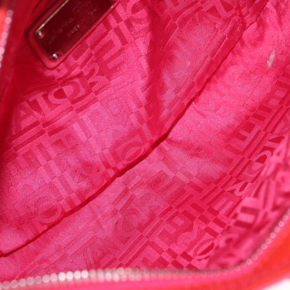 Salvatore Ferragamo Gancini handbag Patent leather, RED, PATENT_LEATHER, Handbag