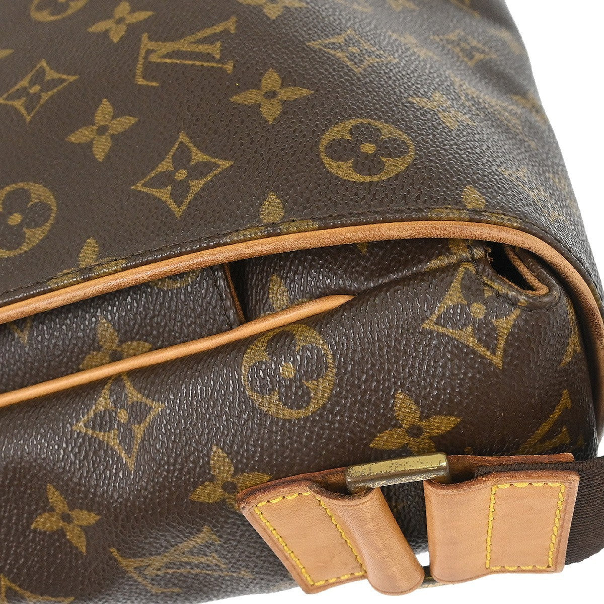 Louis Vuitton Abbesses Messenger Bag Monogram Canvas, BROWN, CANVAS, Shoulder bag