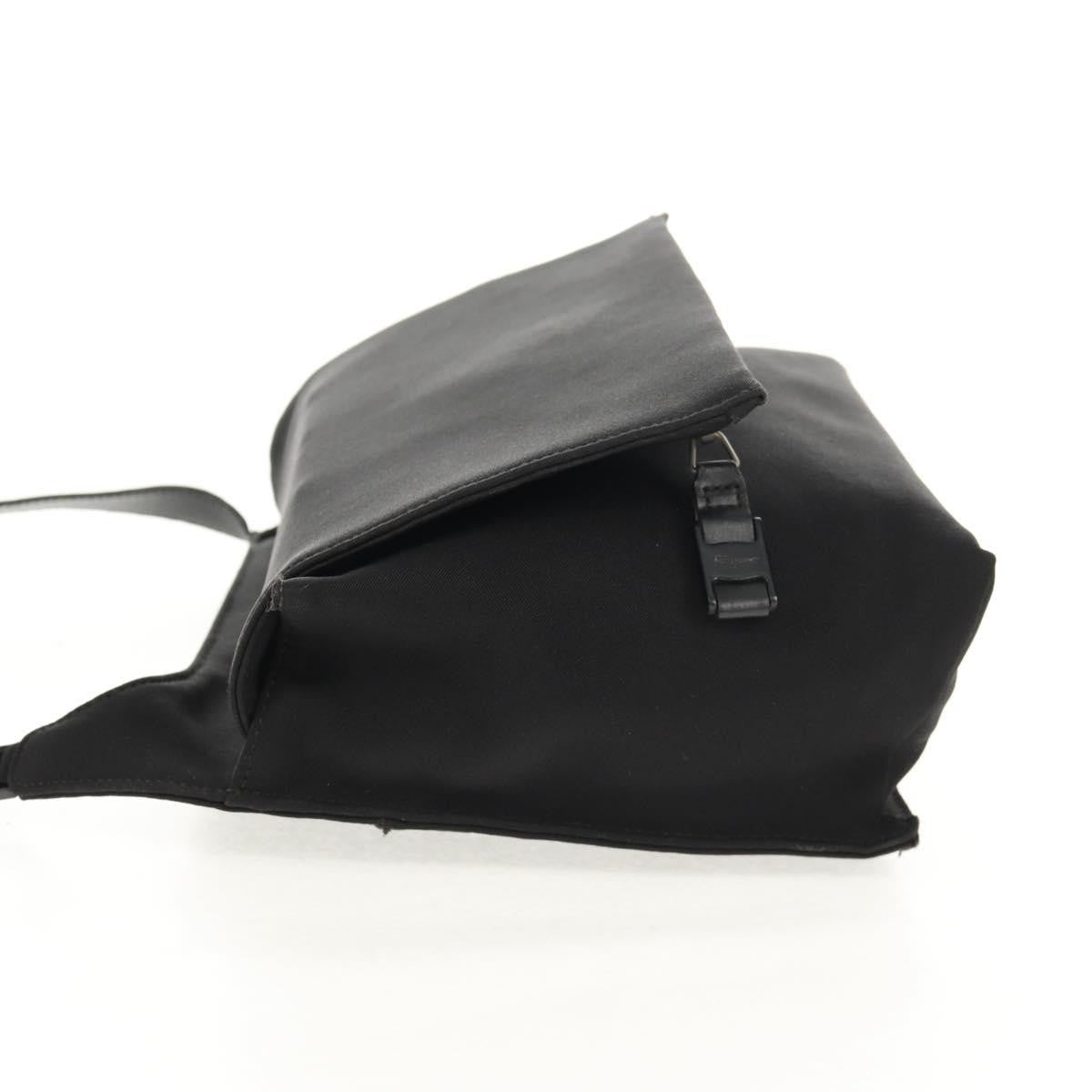 Salvatore Ferragamo Vintage Shoulder Bag Nylon, Black, Nylon, Shoulder Bag