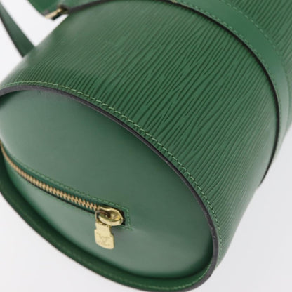 Louis Vuitton Soufflot Handbag Epi Leather, Green, Leather, Handbag