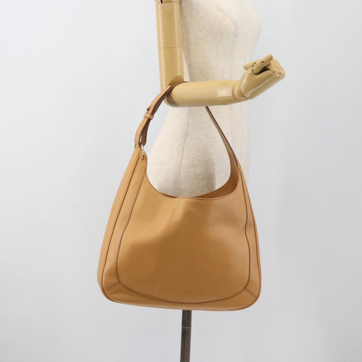 Loewe Vintage Shoulder Bag Canvas, Beige, Leather, Shoulder Bag