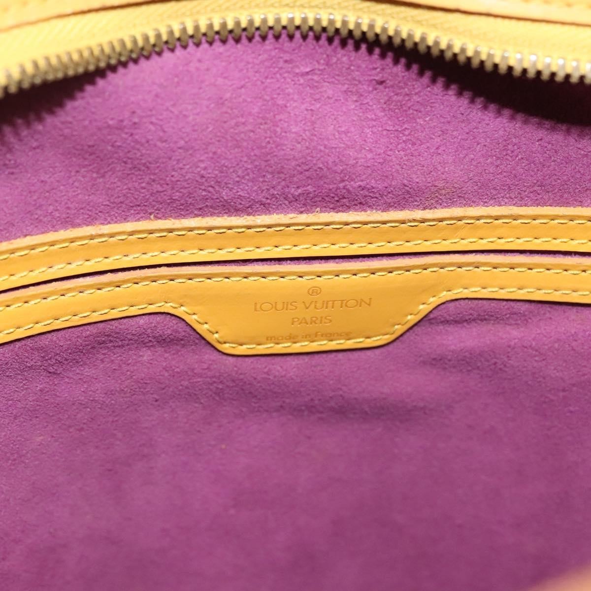 Louis Vuitton Gobelins Backpack Epi Leather, YELLOW, LEATHER, Backpack