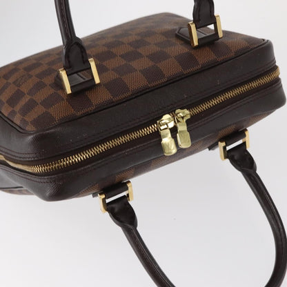 Louis Vuitton Brera Handbag Damier, BROWN, CANVAS, Handbag