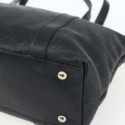 Gucci Abbey Zip Tote Guccissima, BLACK, CANVAS, Tote bag