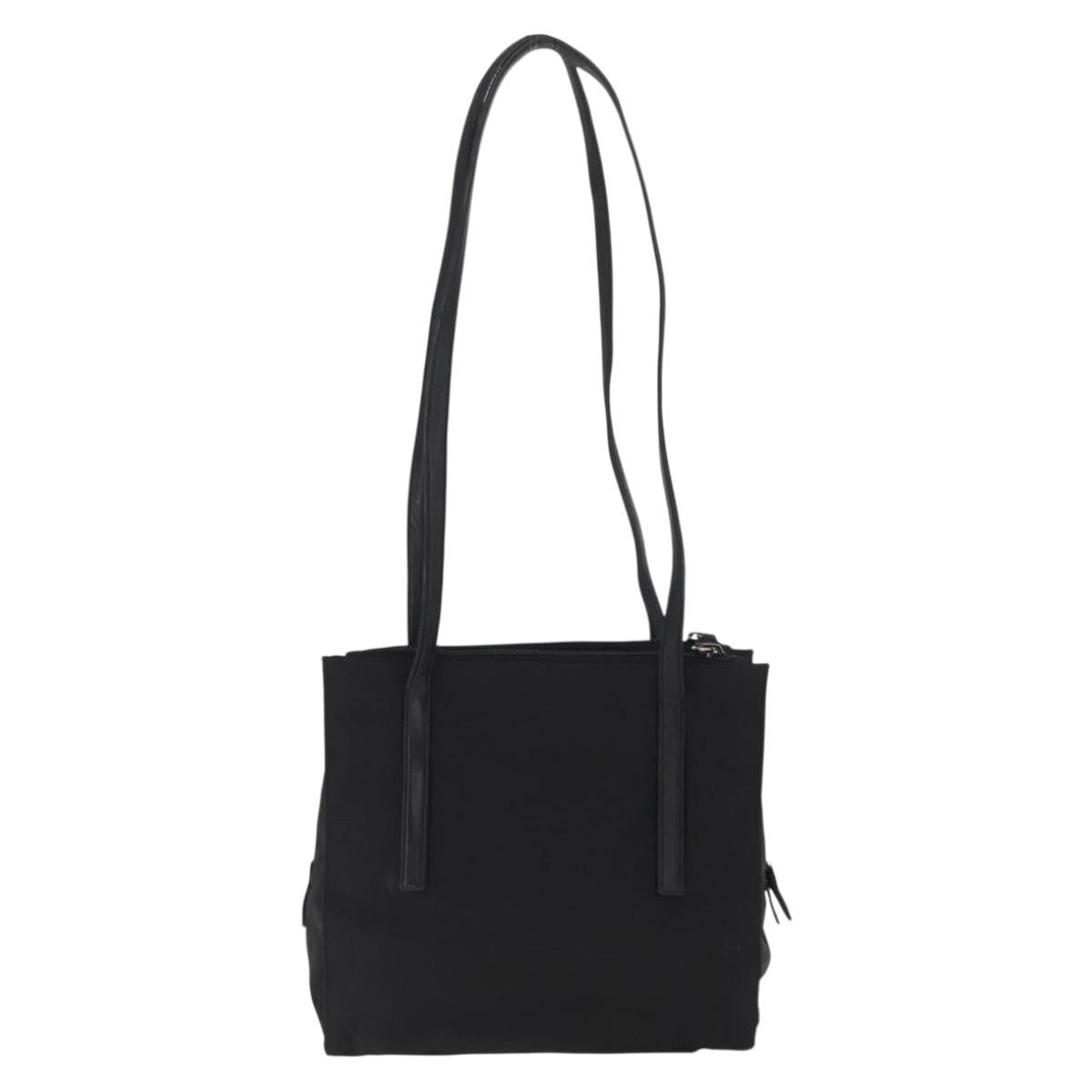 Prada Vintage Shoulder Bag Tessuto, BLACK, NYLON, Shoulder bag
